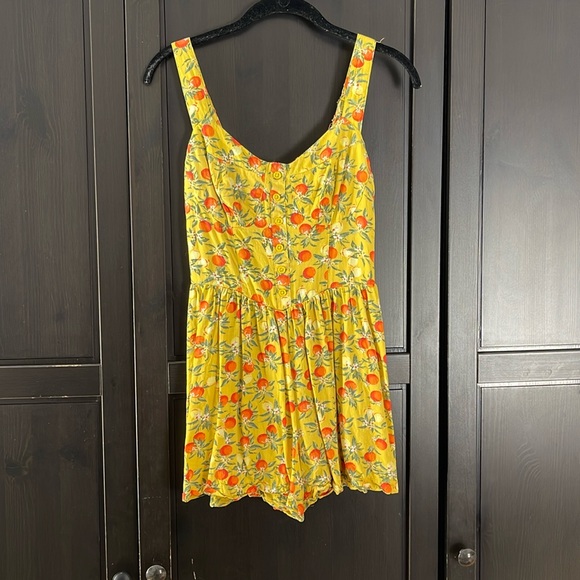 Wild Fable Citrus 🍊 Romper - Picture 1 of 4